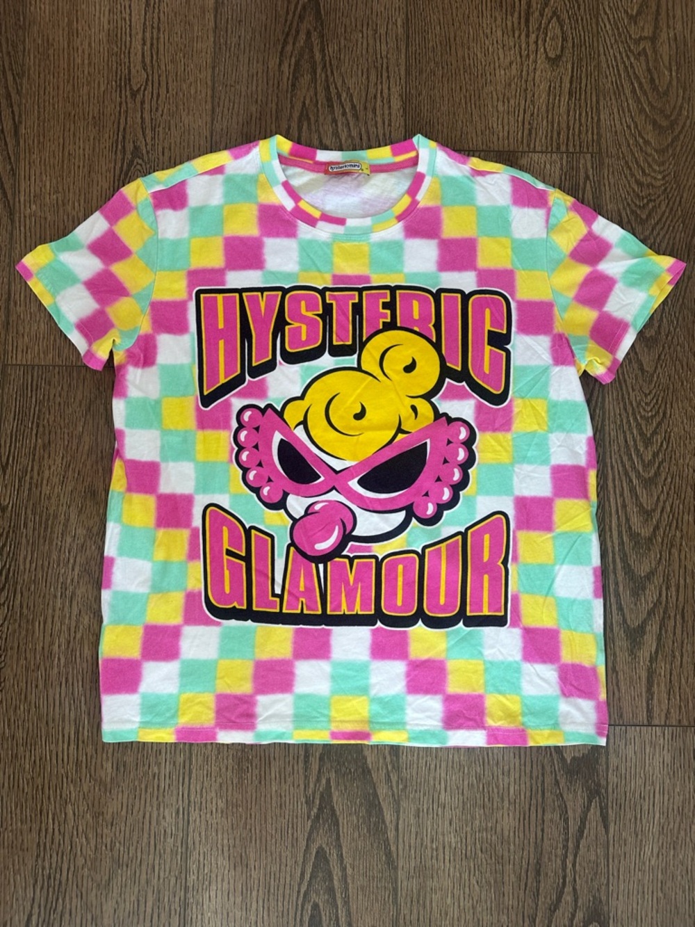 Vintage Hysteric Glamour Checkered Tee (L)